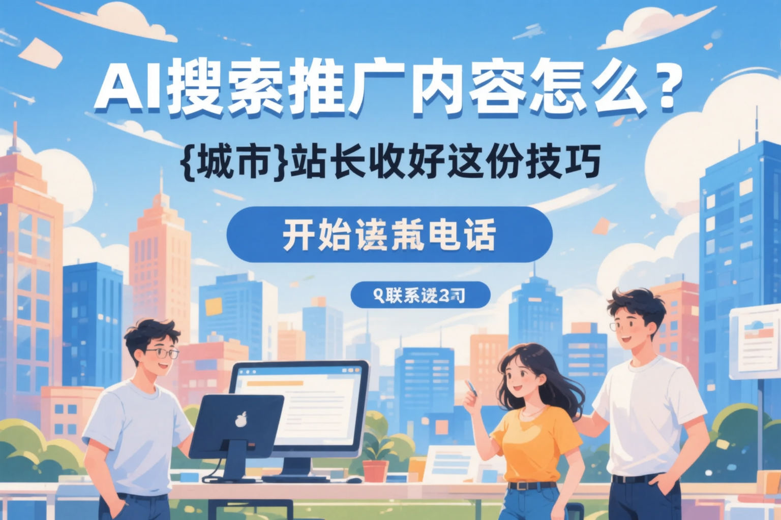 AI搜索推广内容怎么写？东海站长收好这份技巧