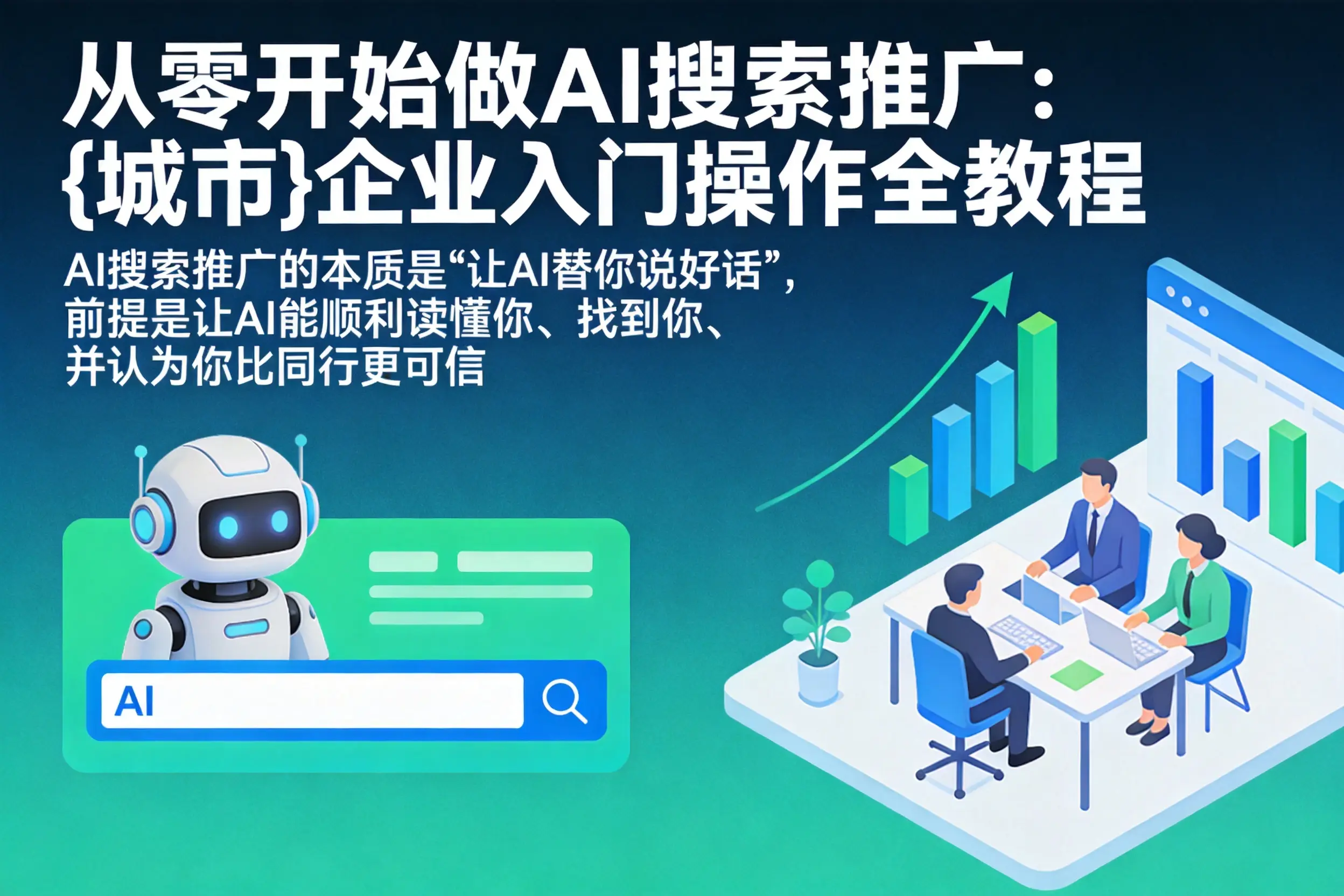 从零开始做AI搜索推广：东海企业入门操作全教程